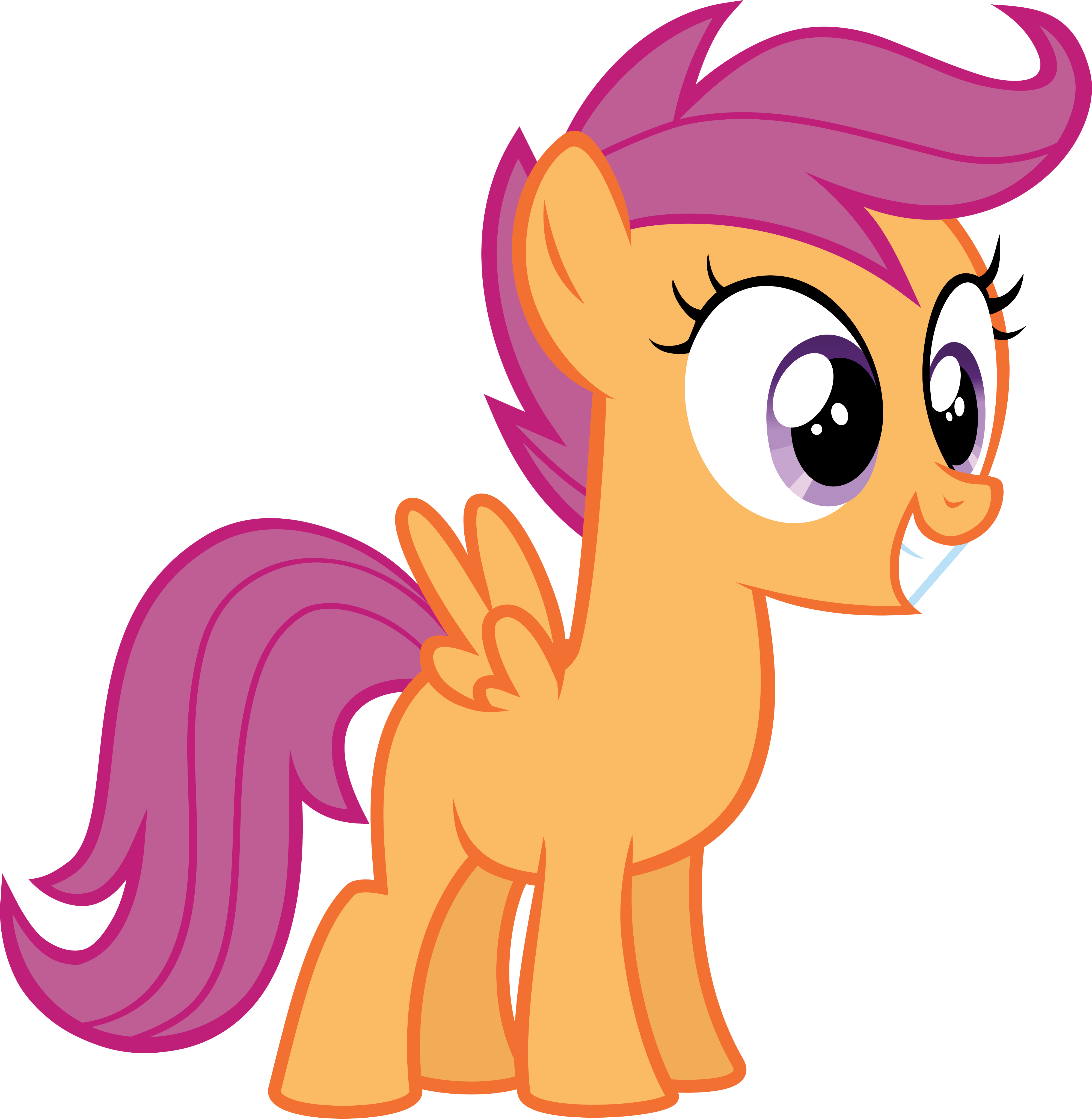 Scootaloo Is Ha - Little Pony Friendship Is Magic (4000x4097)