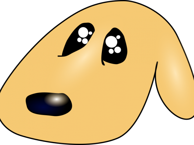 Sad Puppy Clipart - Clip Art (640x480)
