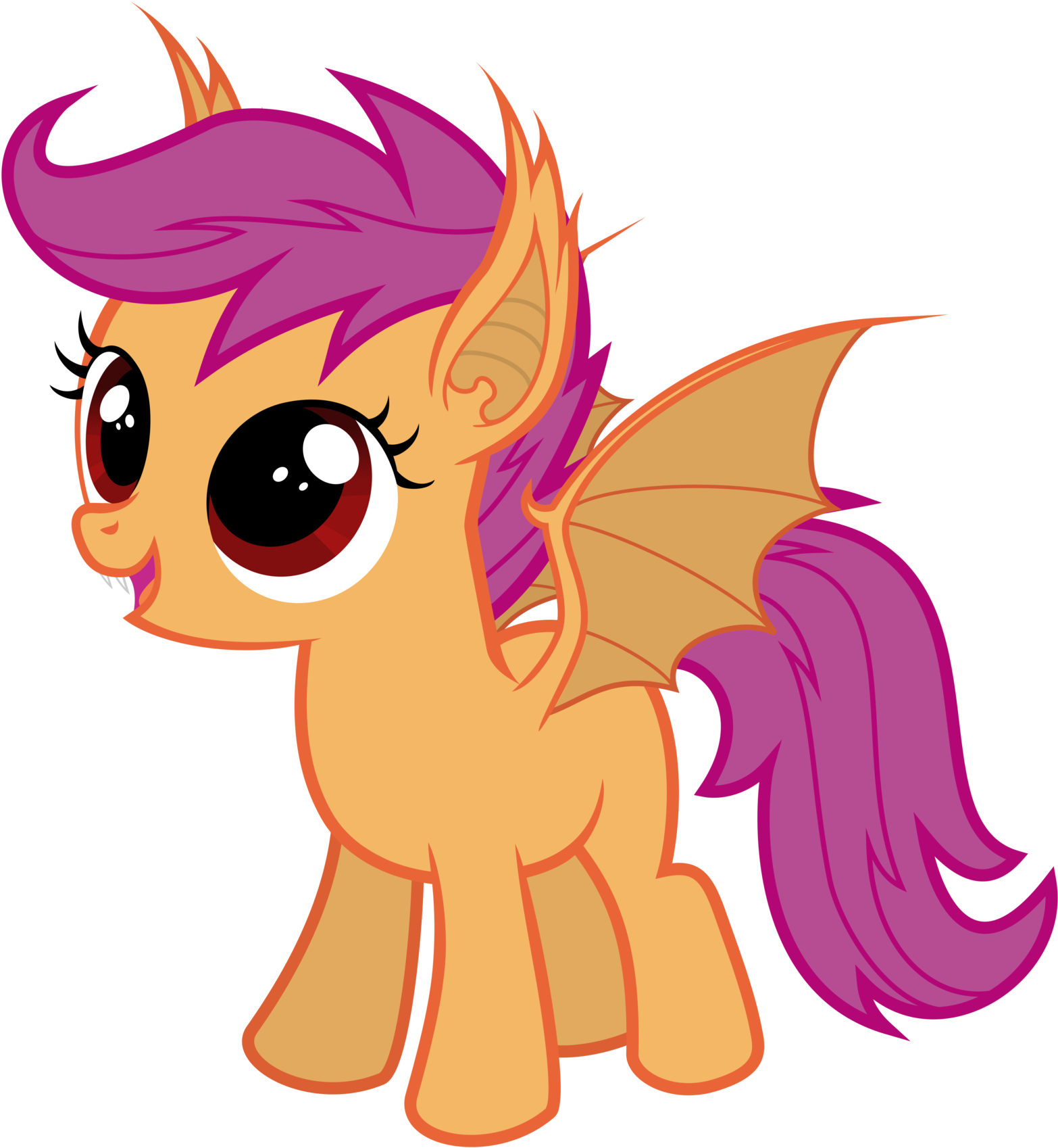 Меткоискатели,minor,my Little Pony, - Applebat Mlp (1600x1735)