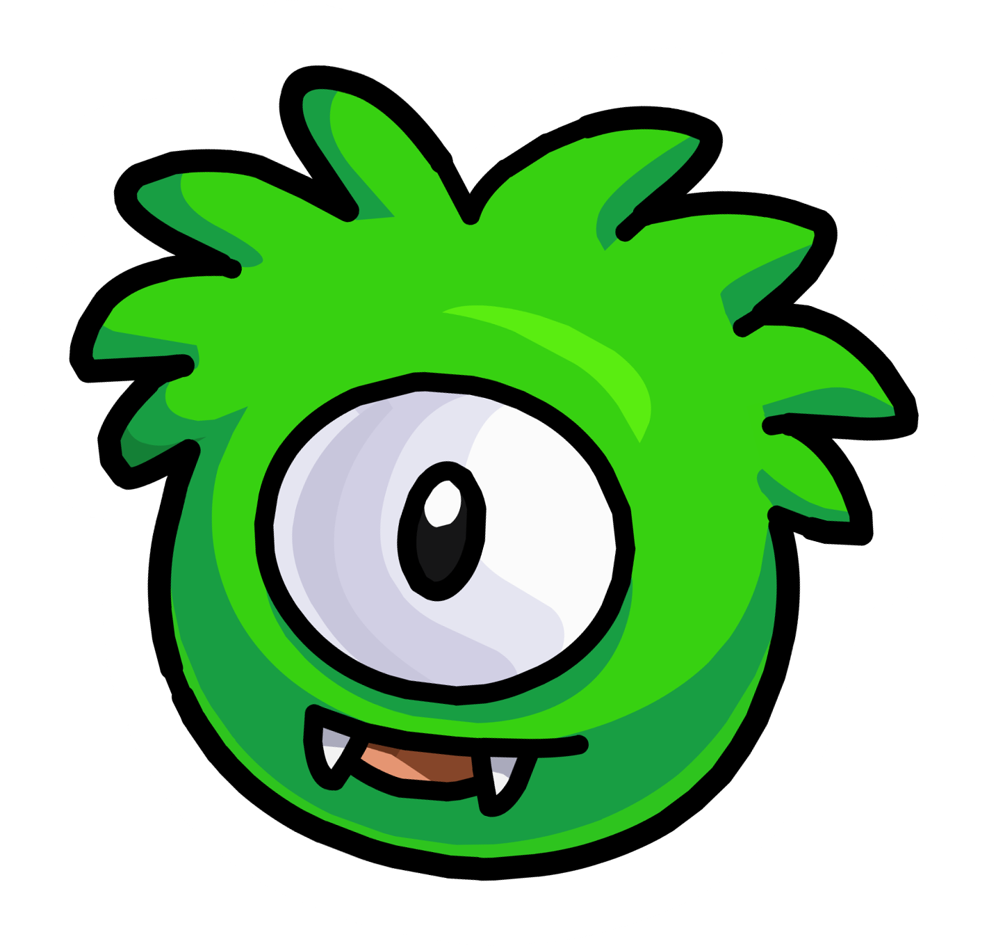 One Eyed Puffle Pin - Gif De Club Penguin Pufless (1433x1360)