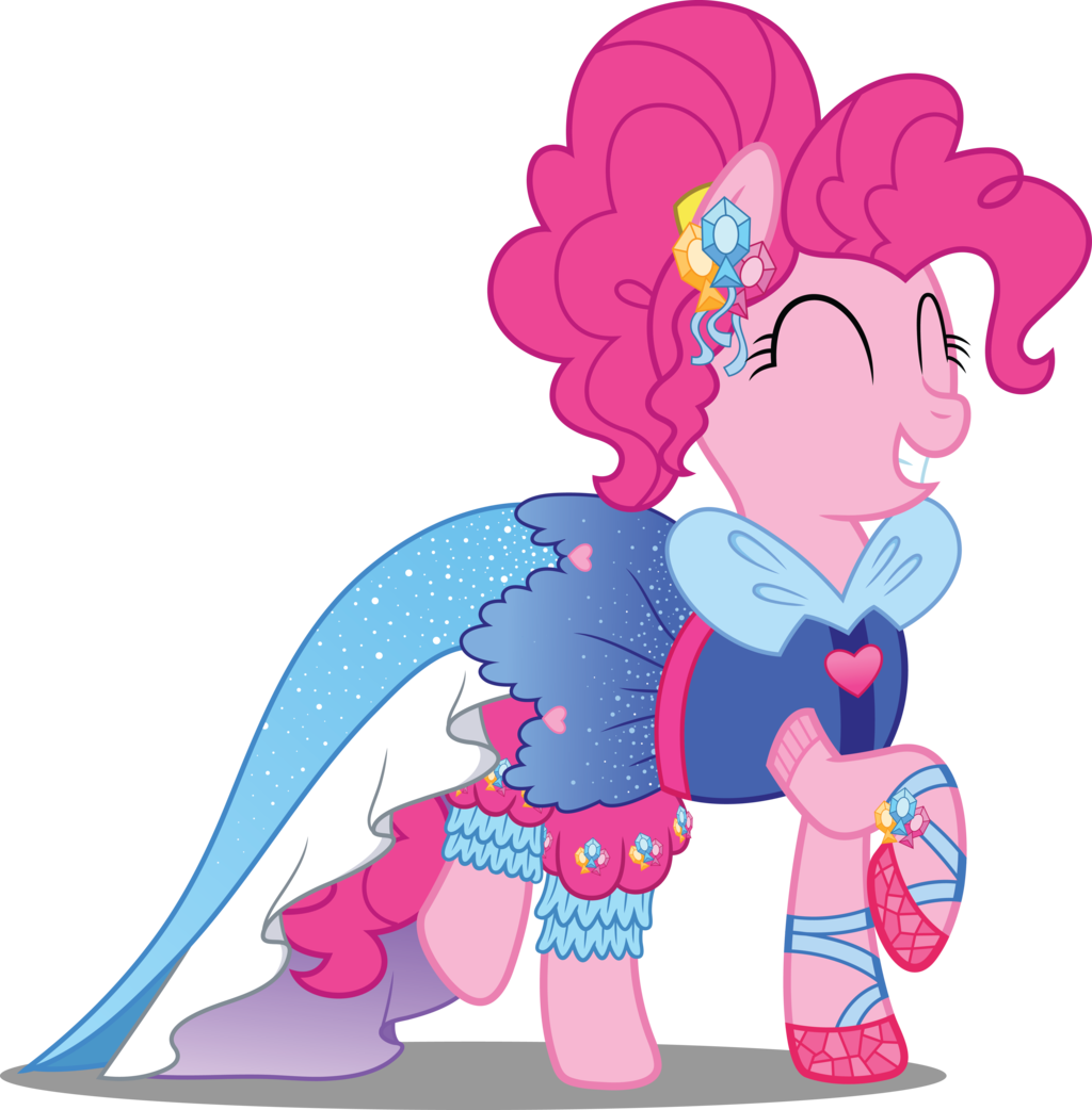 Icantunloveyou Pony Crystal Gala - Pinkie Pie Gala Dress (1024x1042)