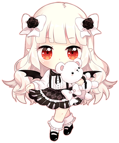 Cblanca By On @deviantart Chibi - Kawaii Chibi (428x500)
