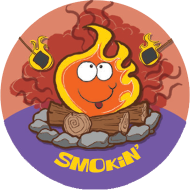 The Stink Factory Dr Stinky S Scratch N Sniff Stickers - Scratch-n-sniff Stickers- Campfire (380x380)