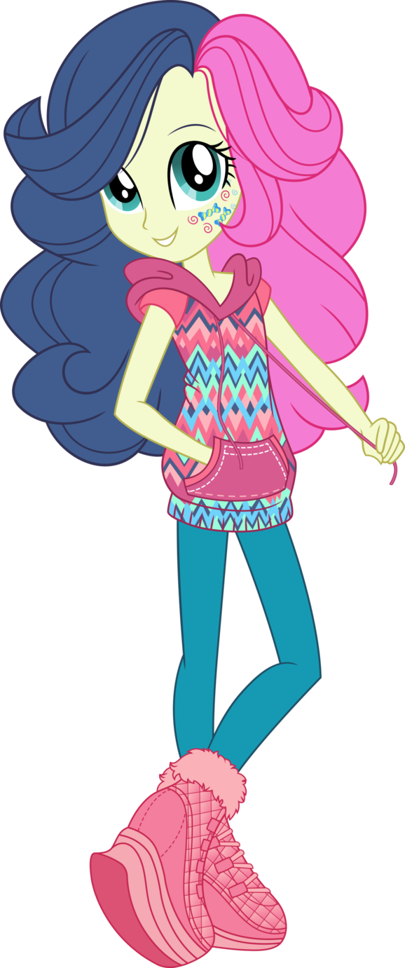 Geometric Style Bon Bon/sweetie Drops Vector By Icantunloveyou - Legend Of Everfree Sweetie Drops (578x1381)