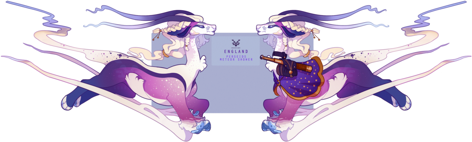 Perseids Meteor Shower By Sindonic - Illustration (1590x501)