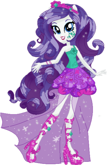 Rarity From -legend Of Everfree By Gihhbloonde - Mlp Eg Fg Rarity (370x594)