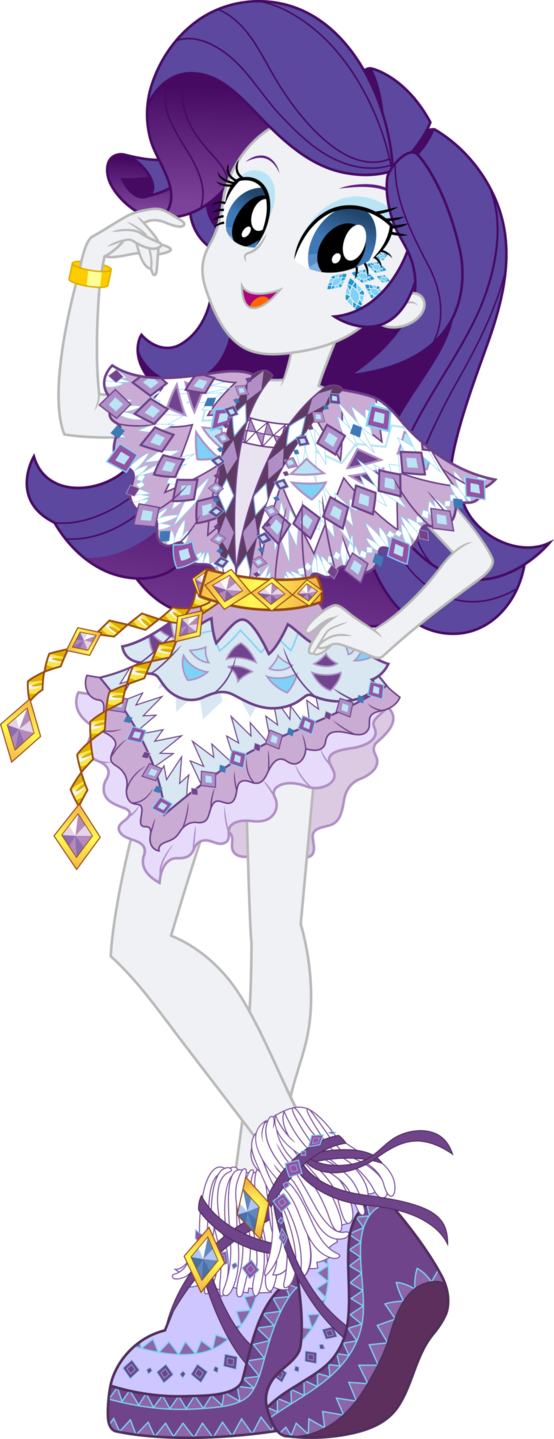 Legend Of Everfree Boho Rarity Vector By Icantunloveyou - Legend Of Everfree Rarity (554x1439)