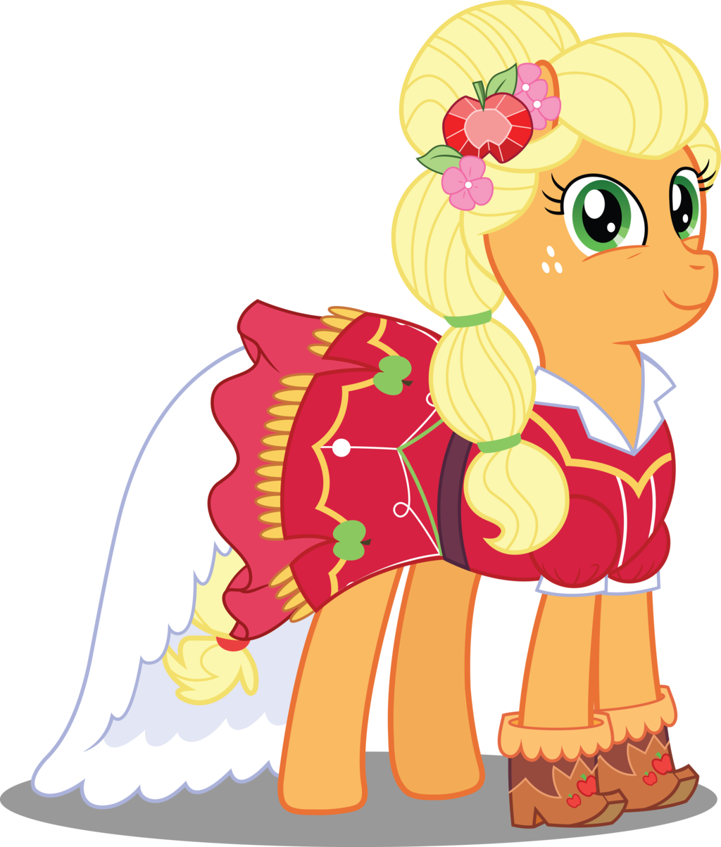Pony Crystal Gala - Applejack Crystal Gala (1024x1204)