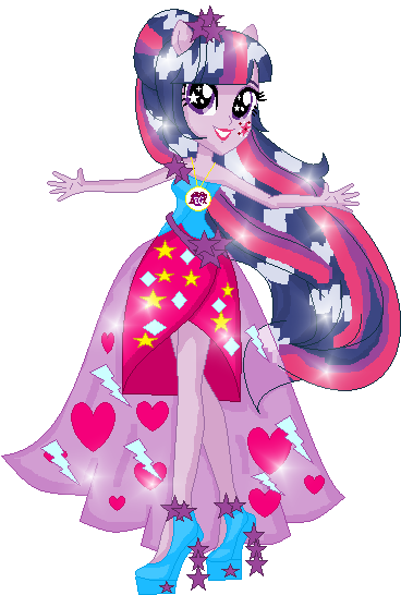 Twilight Legend Everfree By Flormoonlight On Deviantart - Legend Of Everfree Twilight (400x562)