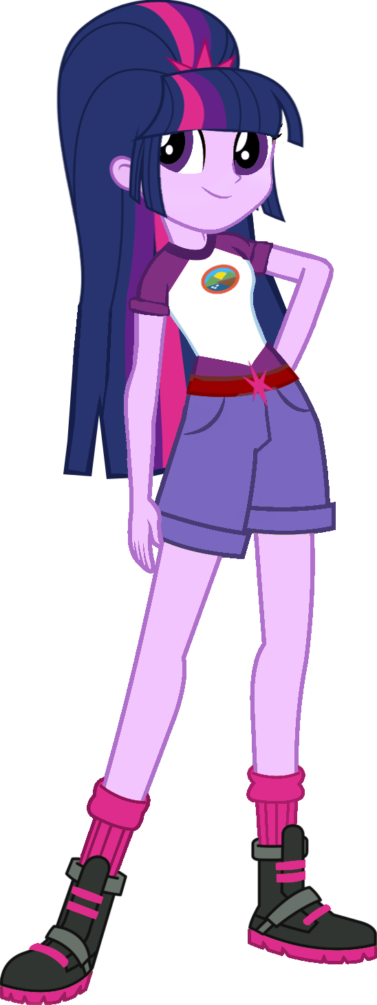 Au Camp Everfree Twilight Sparkle By Sunsetshimmer333 - Legend Of Everfree Twilight Sparkle (548x1458)