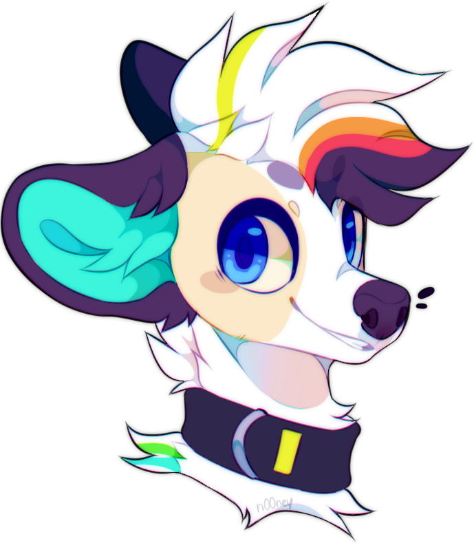 You Can See Rainbow In My Mane By N00ney - Rainbow (689x789)