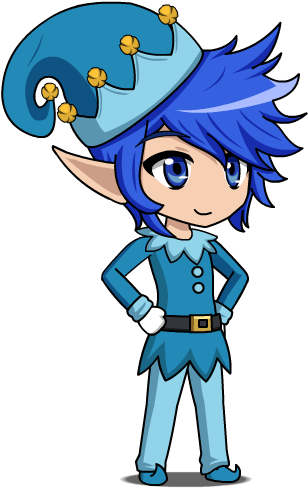 Elf Bluey [anime Gacha] By Lunimegames - Gacha Studio Elf Reddy (334x500)