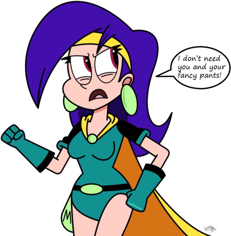 Fictional Girls - Mighty Magiswords Vambre Hot (999x799)