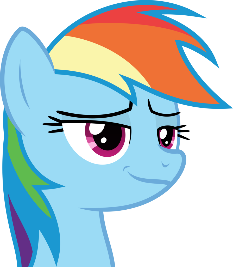 Absurd Res, Artist - Rainbow Dash Surprised Face (895x1024)