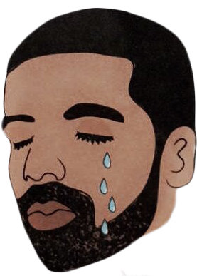 Drizzy Drake Outline Clipart - Drake Png (382x456)