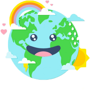 Earth World Environment Day Cartoon Cuteness - Cartoon (626x626)