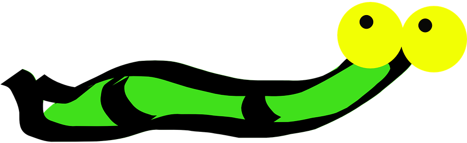 Cartoon Caterpillar - Worm (1280x640)