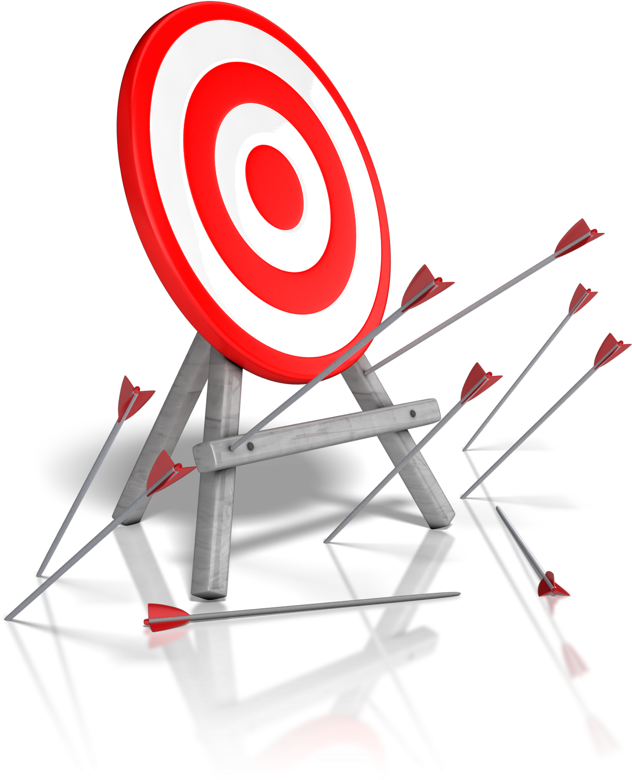 Bullseye Target Miss 1600 Clr - Falling Short Of Target (1439x1600)