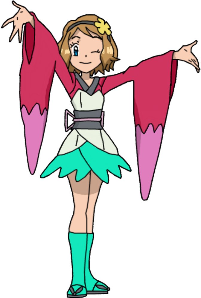 Pokemon Xy - Pokemon Serena Performance Outfit (1024x1024)
