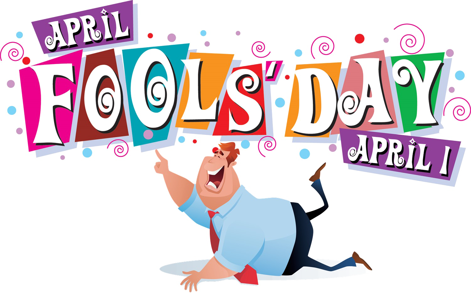 April Fools Day Png Free Download - April Fools Day 2018 (1500x933)