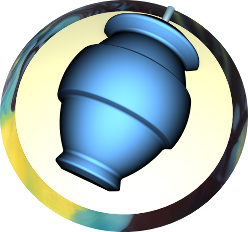 Nitrous Black Cherry/yellow/blue - Columbia Nitrous Red/smoke/white Bowling Ball (1280x1199)