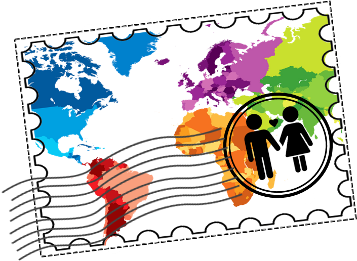 Jonanda Travel Stamps - Left And Right Hand Traffic (721x541)