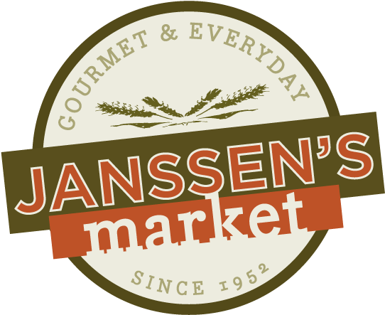 Janssen's Market - Natural Kraft Shopping Bag (16"x6"x15.5") Quantity(200) (555x448)