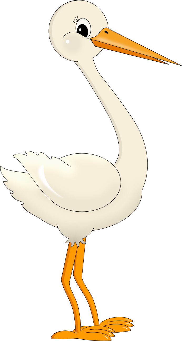 Bebê - Cigueñas Para Baby Shower Png (692x1294)
