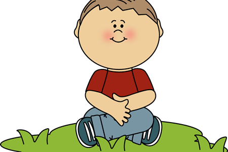 Pin Sitting Criss Cross Applesauce Clipart - Sitting Cross Legged Clipart (450x300)
