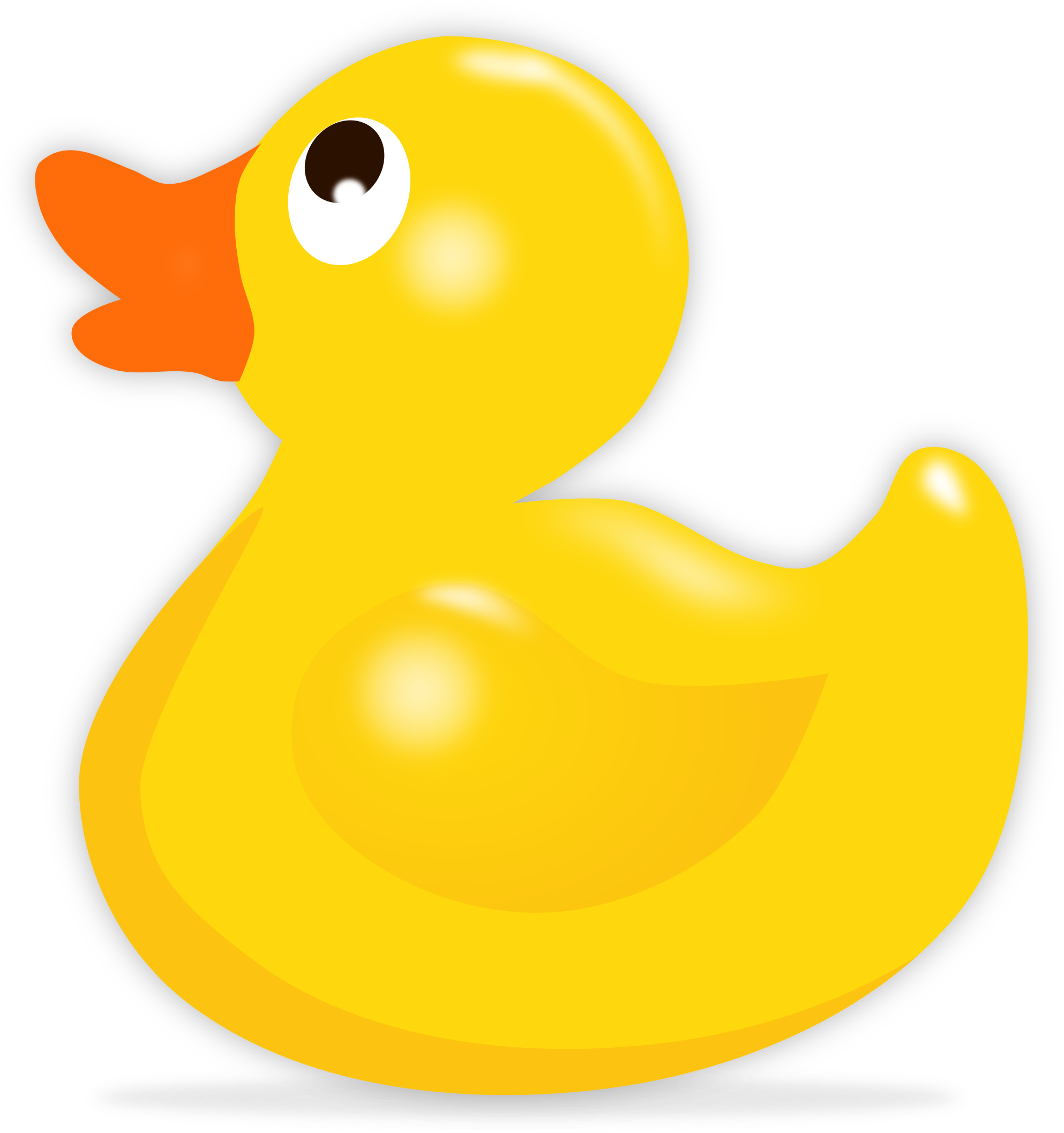 Baby Shower Rubber Duck Clip Art Download - Rubber Duck Png Clipart (2274x2400)