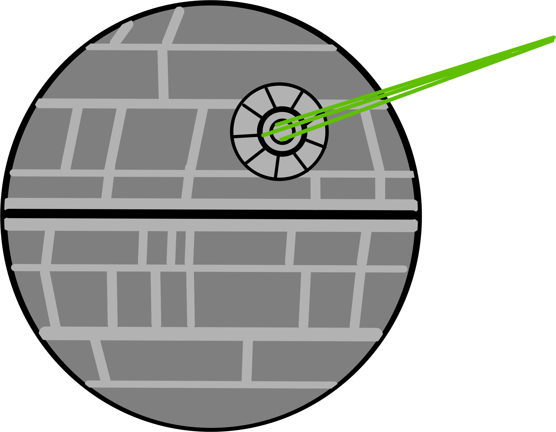 Big Image - Star Wars Death Star Clipart (2288x1779)