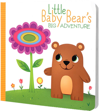 Picture Of Cut Through Book - Little Baby Bear Big Adventure (400x400)