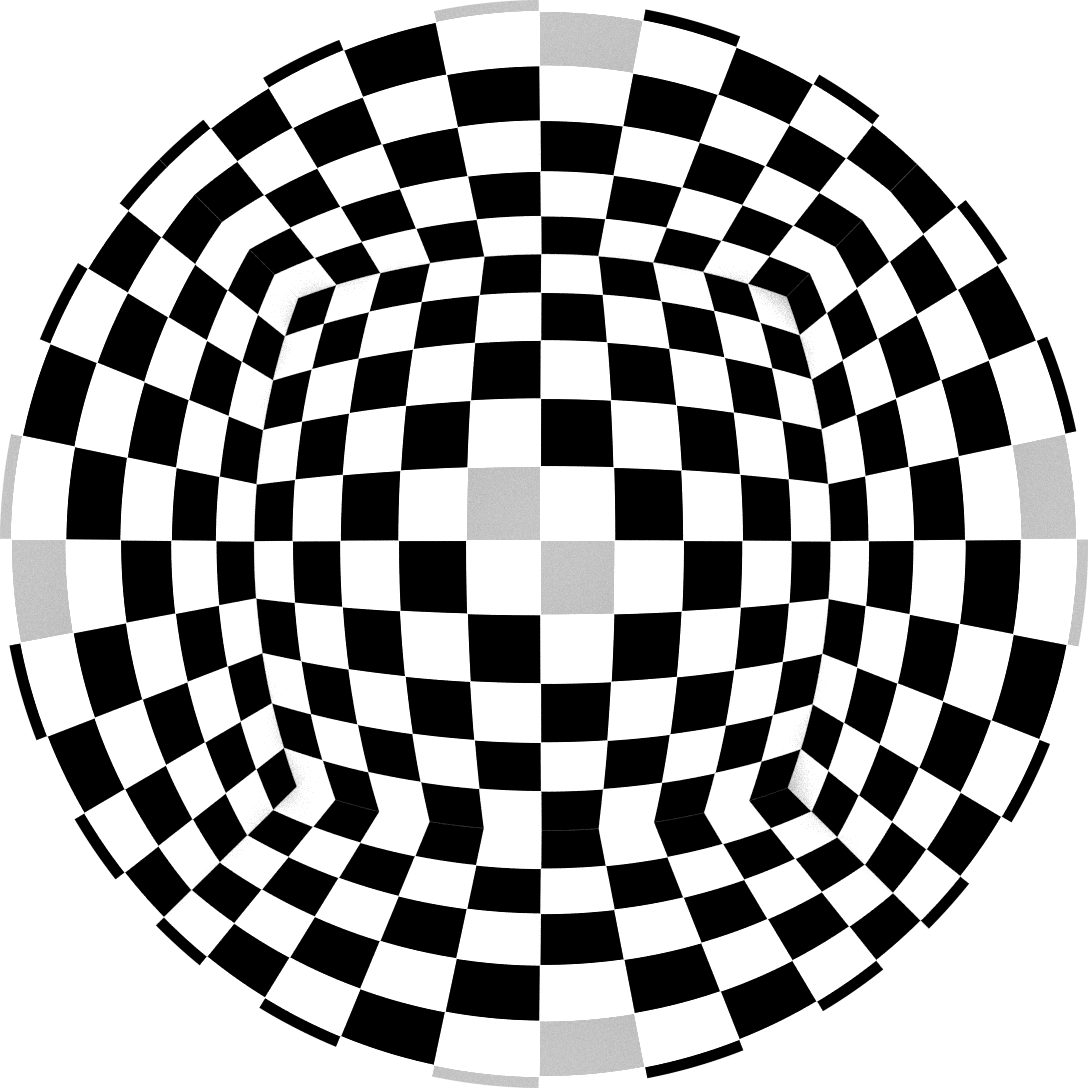 Checkerboard Clipart Camera Calibration - Geometric Design (1088x1088)