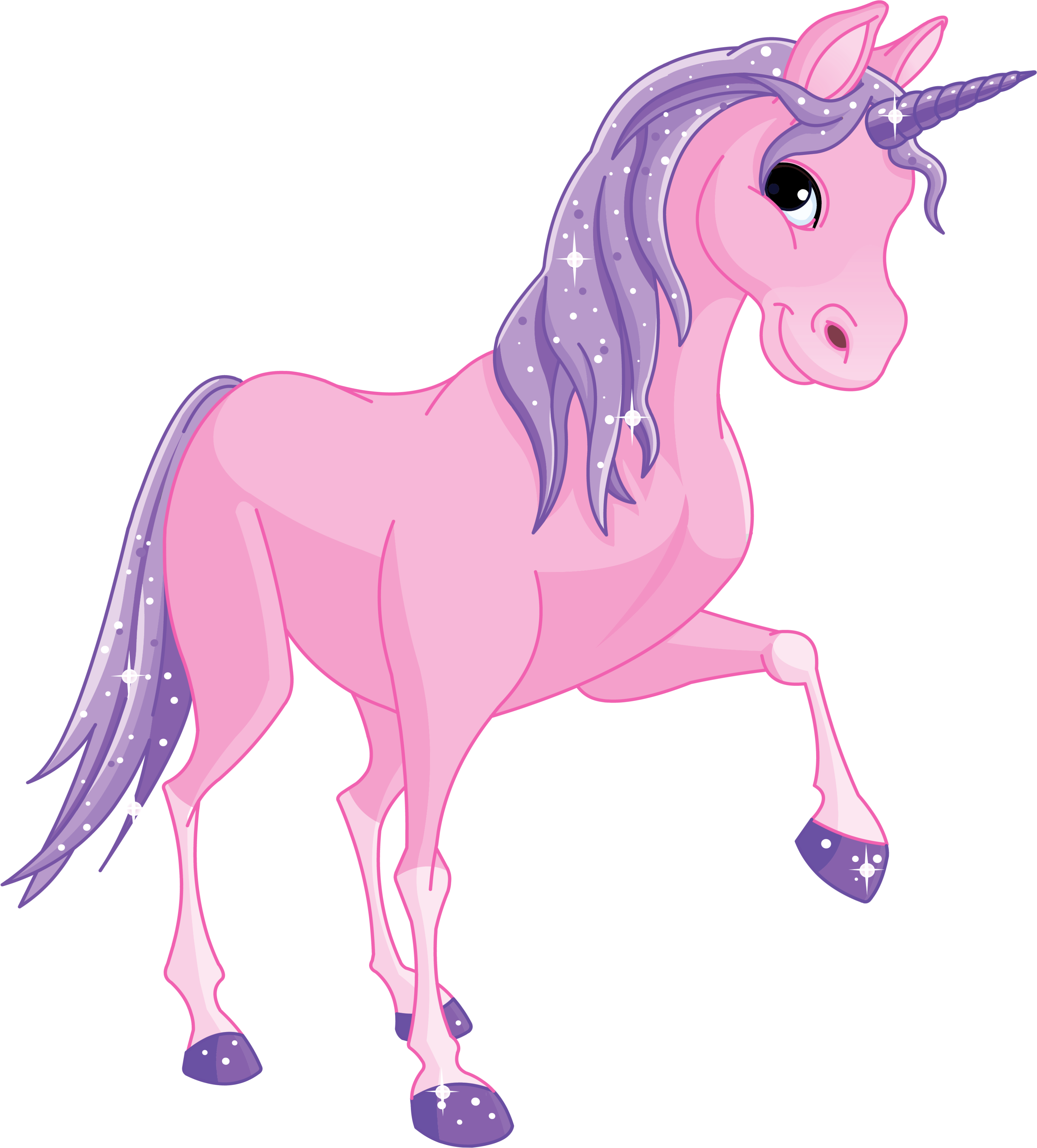 Paper Craft Fancy Free Unicorn Clipart 27 Top Pony - Unicorn Clipart (3501x3894)