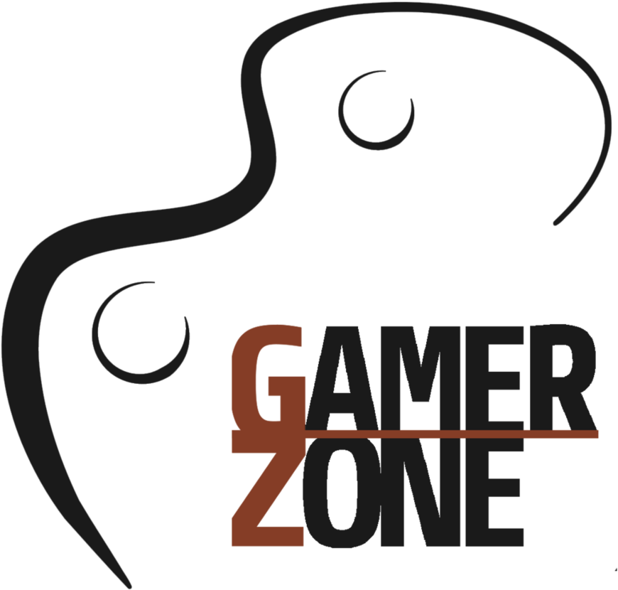 Gamer Zone White By Zakiou - Gamer Zone Logo (912x875)