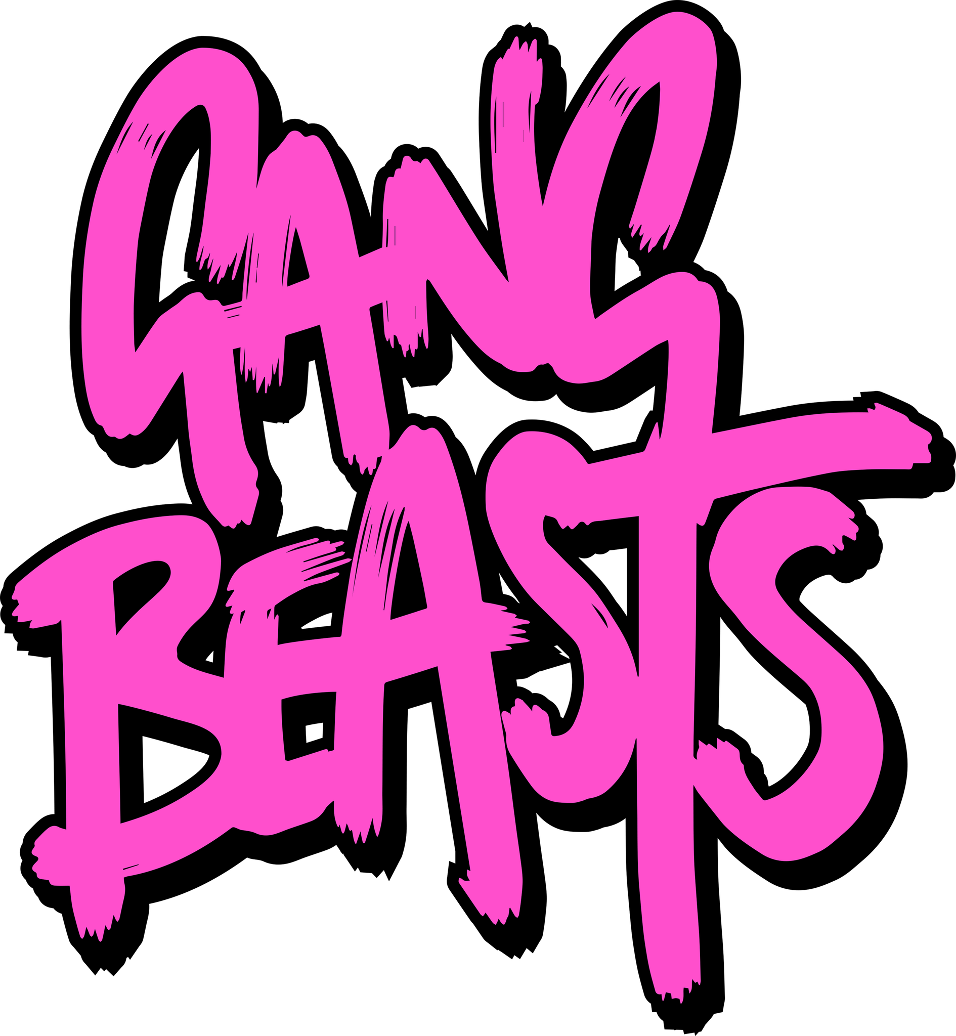Aiming For Q1 Release Of Gang Beasts - Gang Beasts Logo Png (1890x2048)
