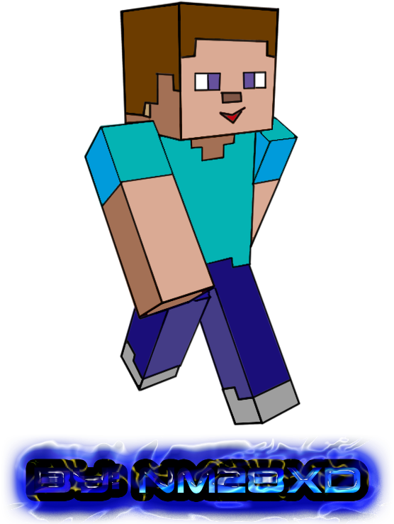 Minecraft Skin Steve Toon By Nm28xd By Ninjaman28xd - Da Skin Do Steve (800x800)