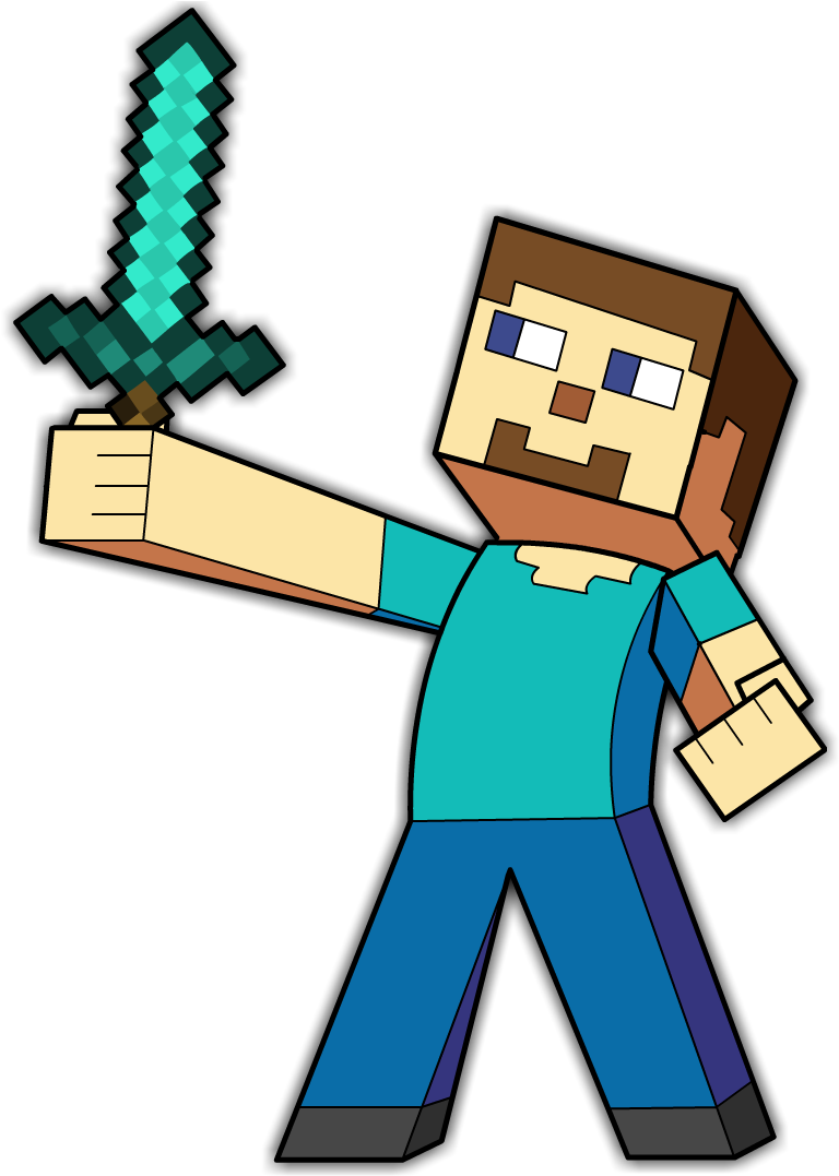 Minecraft Steve - Minecraft Logo Steve Png (1920x1080)