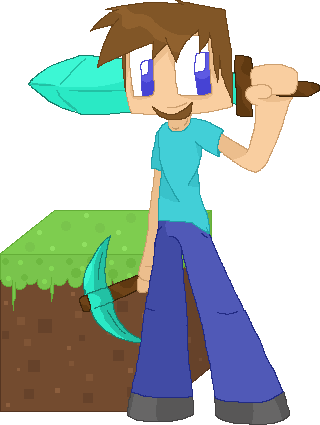 Steve By Banditmax201 - Imagenes De Stive Minecraft Png (320x425)