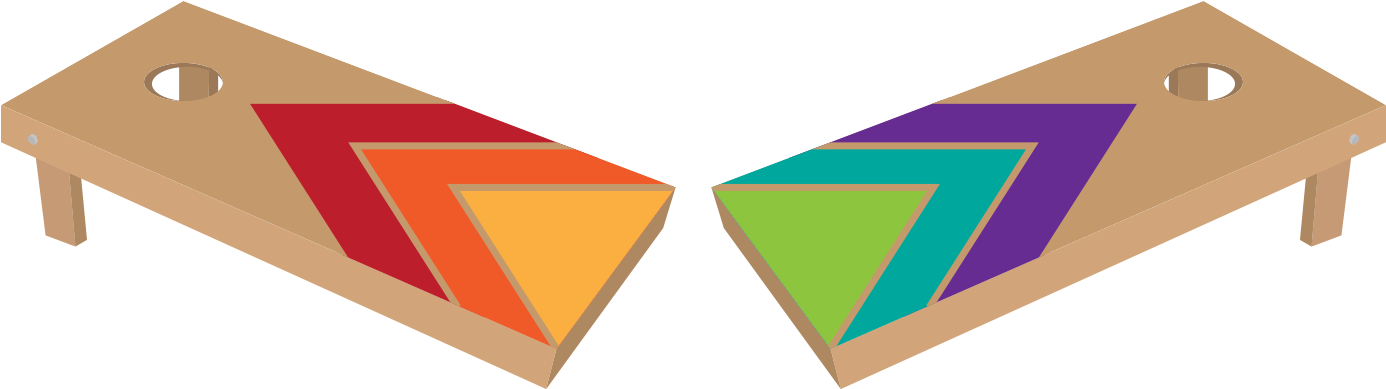 Have You Ever Made Your Own Cornhole Boards If So, - Triangle (1920x400)