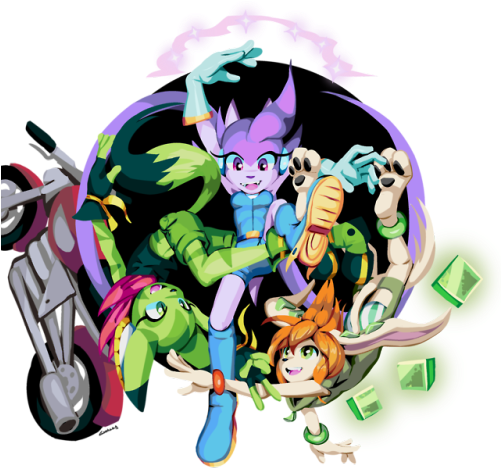 Freedom Planet Twister - Spade Freedom Planet (500x500)