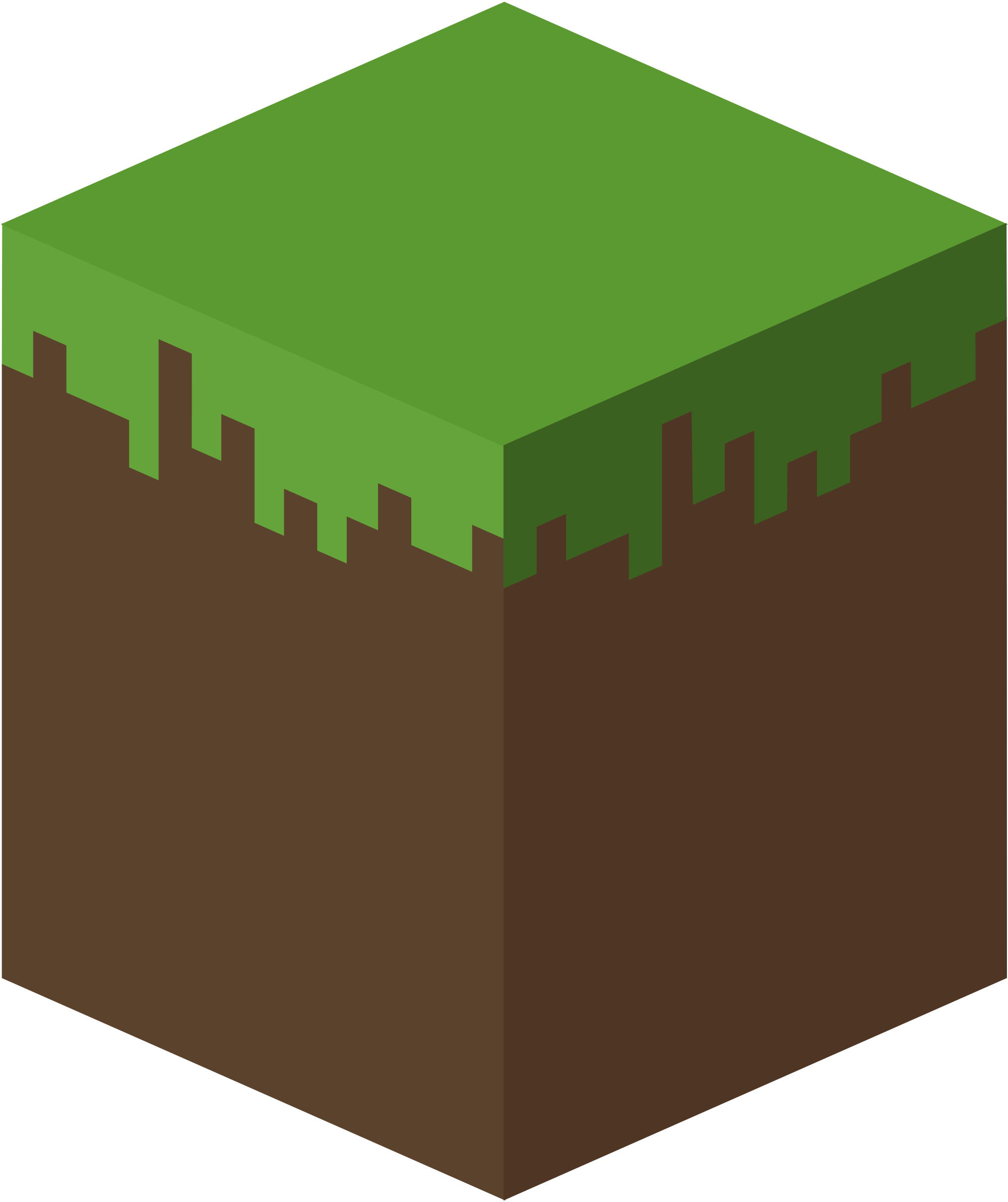 Minecraft Clipart Cube - Minecraft Png (2000x2385)