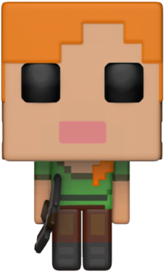 Vinyl Minecraft - Alex - Funko Pop De Minecraft (541x541)