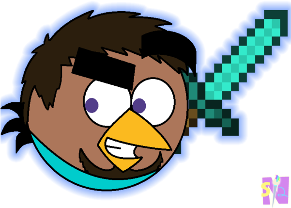 Steve Bird - Hide & Seek Minecraft (600x505)