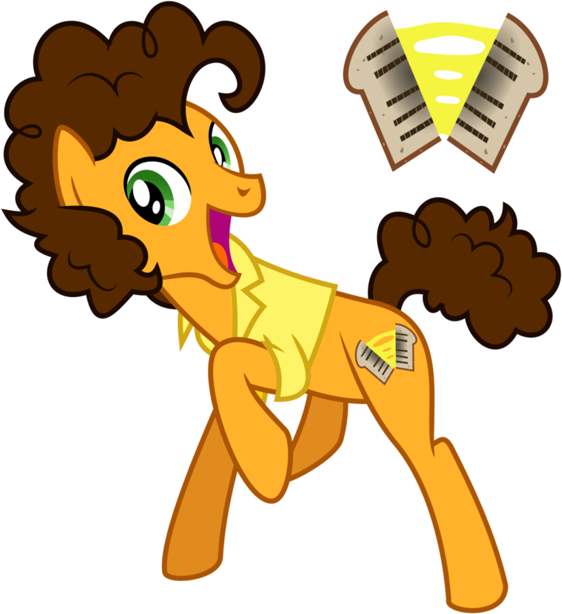 Cheese Sandwich By Masemj - My Little Pony Cheese Sandwich (866x923)