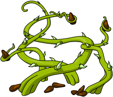 Seeds And Thorns - Thorn Bush Clip Art (400x339)