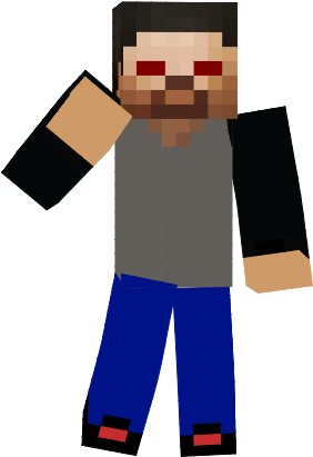 If My Persona Was My Minecraft Skin By Rockboy50 - Fictional Character (287x426)