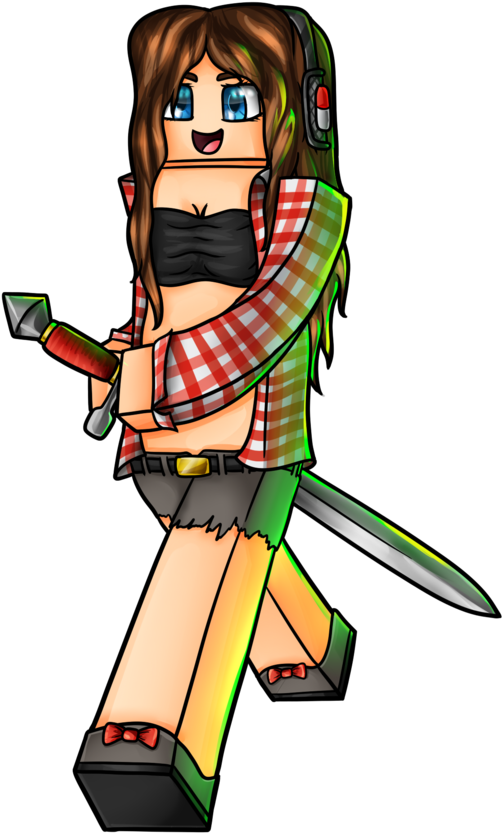 Mrsgirlgaming By Goldsolace Minecraft Avatar - Minecraft (900x900)