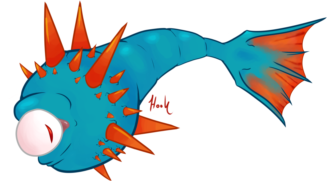 Guardian By Theoboezone - Minecraft Guardian Fish Tail (1160x688)