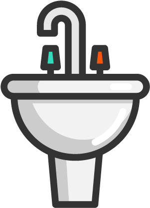 Heating, Furnace Repair, Plumber - Toilet Icon (416x416)